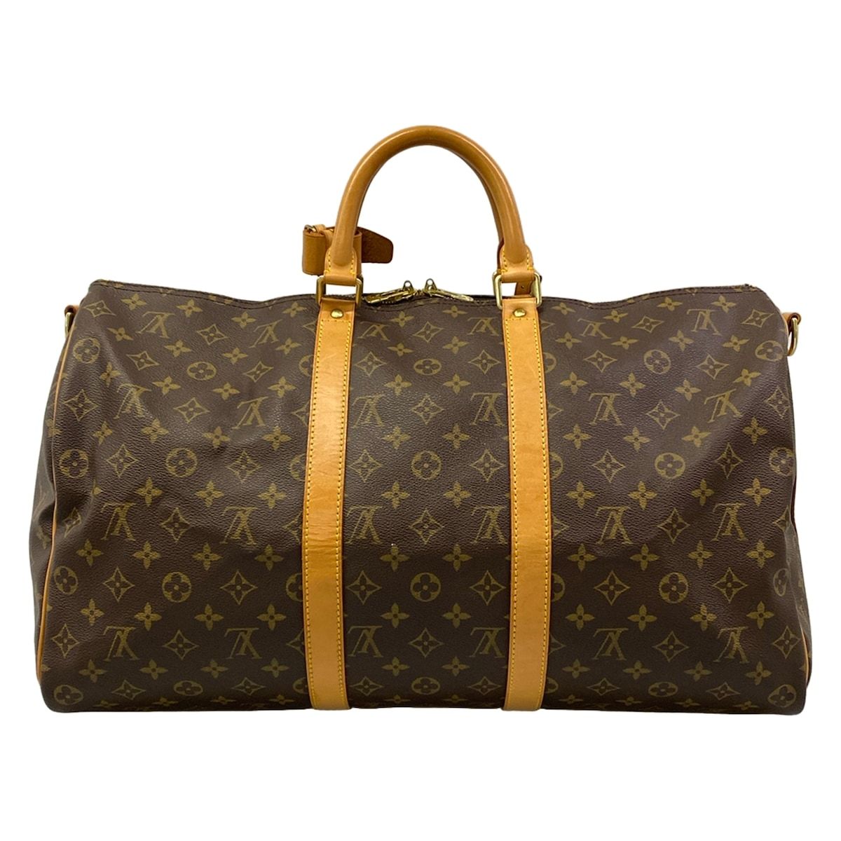 Louis Vuitton Boston Bag Monogram Keepall Bandouliere 50 — view 3