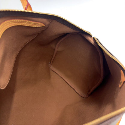 Louis Vuitton Speedy 40 Monogram Initial Leather Brown Handbag Gold — view 5