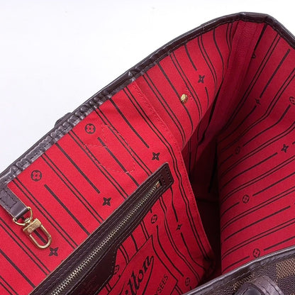 Louis Vuitton Neverfull MM Damier Ebene Leather — view 6