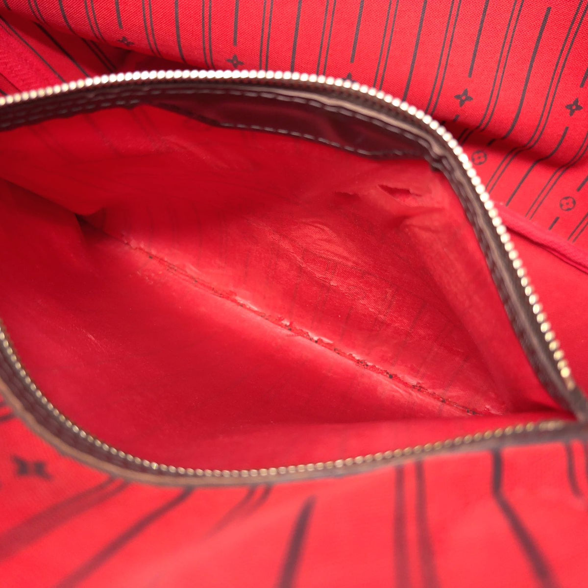 Louis Vuitton Neverfull MM Damier Ebene Leather — view 7