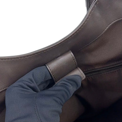 Gucci GG Canvas Leather Tote Bag — view 8