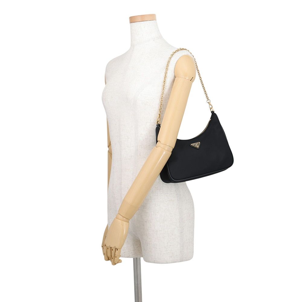 Prada Shoulder Bag Re Edition Re-Nylon 2-Way Black — view 4