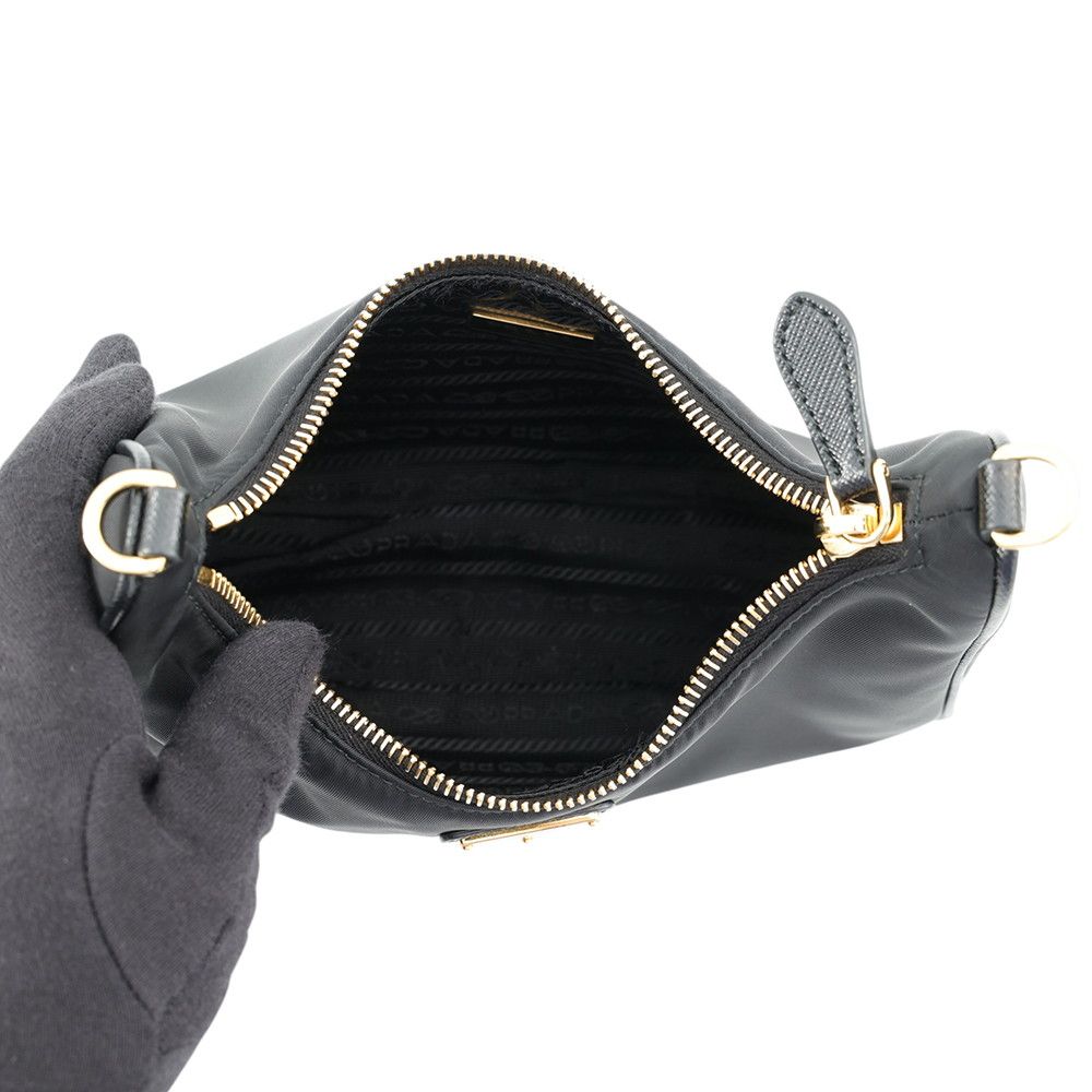 Prada Shoulder Bag Re Edition Re-Nylon 2-Way Black — view 6