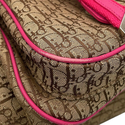 Dior Handbag Trotter Tote Canvas Leather — view 6