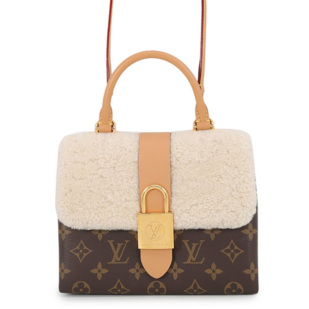 Louis Vuitton Monogram Shearling Locky BB 2-Way Shoulder Bag