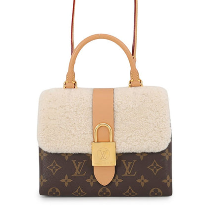Louis Vuitton Monogram Shearling Locky BB 2-Way Shoulder Bag