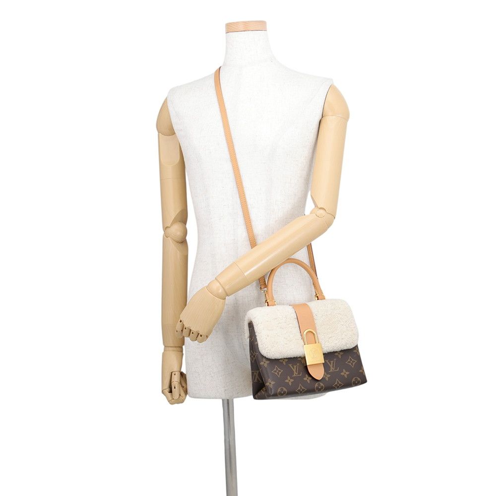 Louis Vuitton Monogram Shearling Locky BB 2-Way Shoulder Bag — view 5