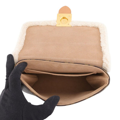 Louis Vuitton Monogram Shearling Locky BB 2-Way Shoulder Bag — view 6