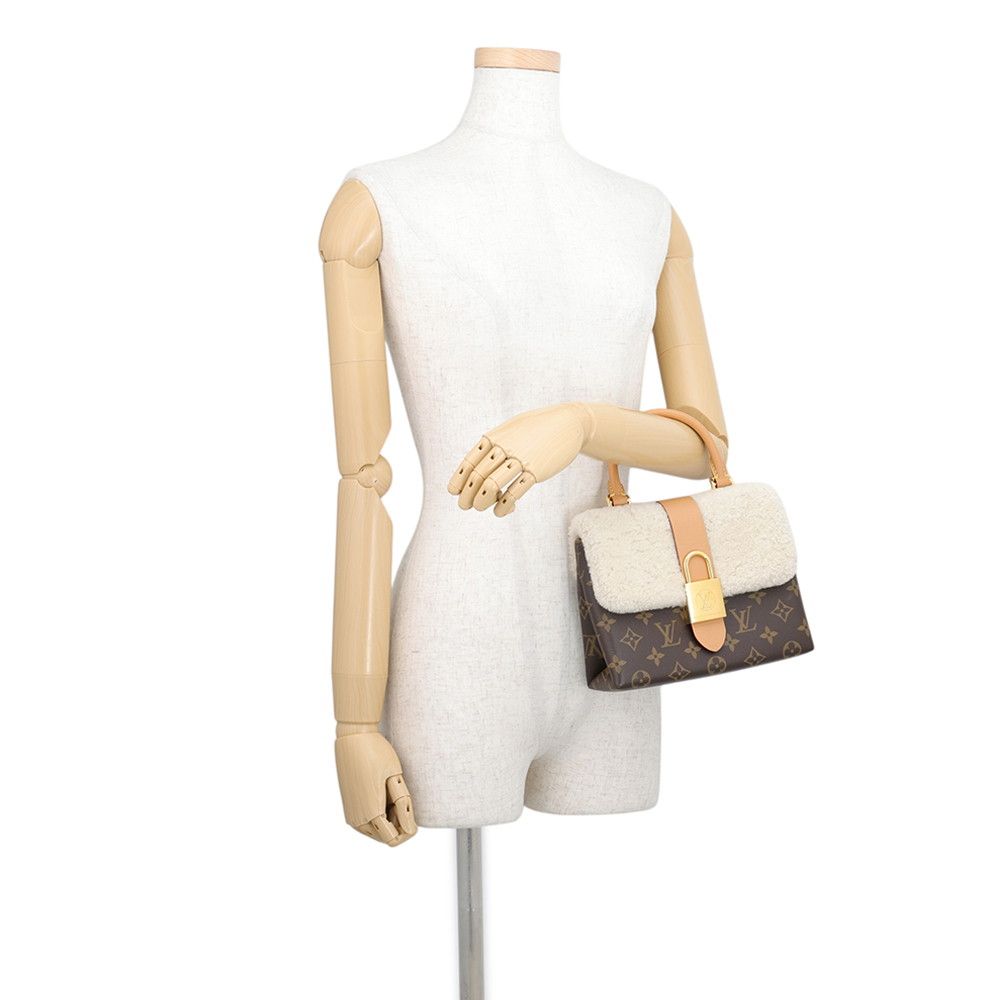 Louis Vuitton Monogram Shearling Locky BB 2-Way Shoulder Bag — view 4