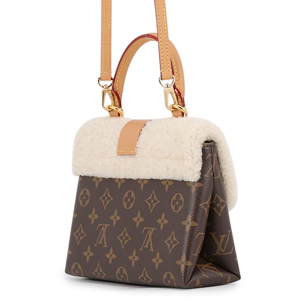 Louis Vuitton Monogram Shearling Locky BB 2-Way Shoulder Bag — view 2