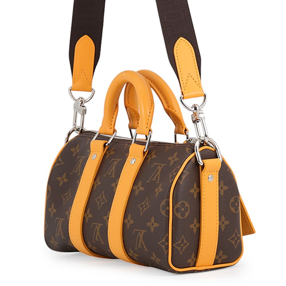 Louis Vuitton Handbag Monogram Macassar Keepall Bandouliere 25 2-Way Bag LV — view 2