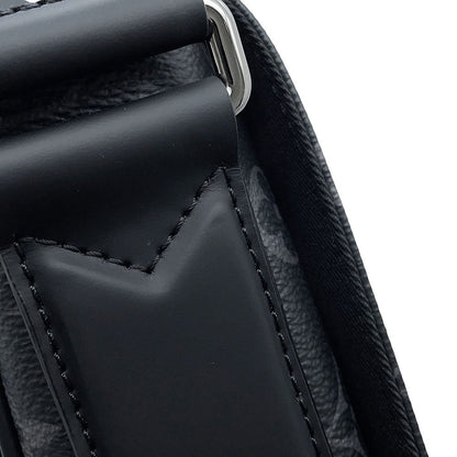 Louis Vuitton Shoulder Bag Monogram Eclipse District PM Black — view 8