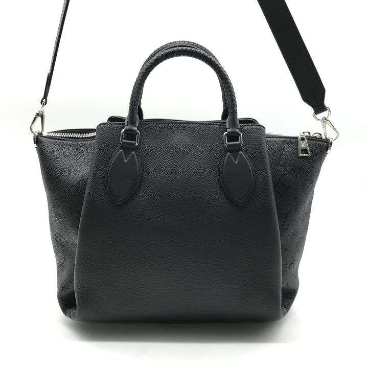 Louis Vuitton Monogram Mahina Haumea 2-Way Bag Crossbody Leather Black — view 3