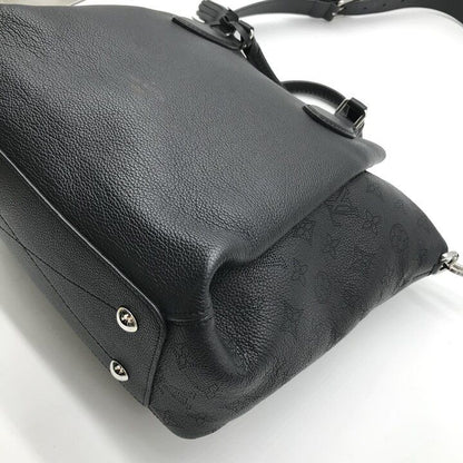 Louis Vuitton Monogram Mahina Haumea 2-Way Bag Crossbody Leather Black — view 5