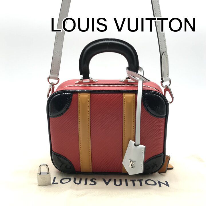 Louis Vuitton Epi Leather Valisette BB Shoulder Bag Crossbody