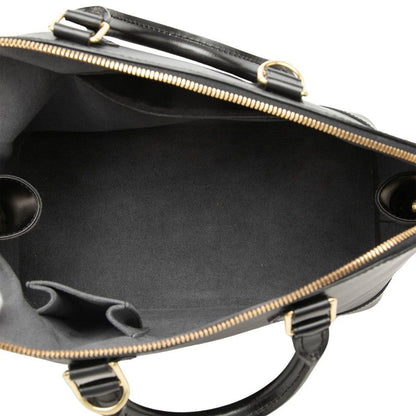 Louis Vuitton Epi Alma PM Handbag Noir Black Leather — view 4