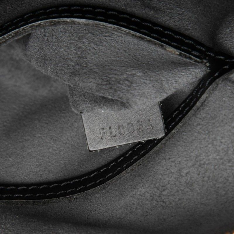 Louis Vuitton Epi Alma PM Handbag Noir Black Leather — view 6