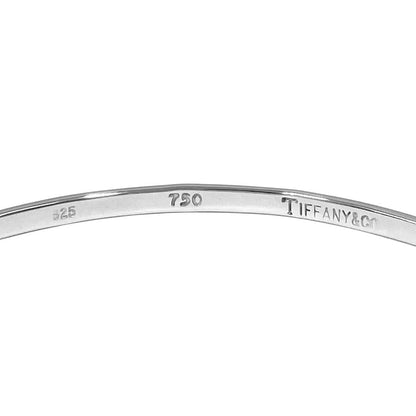 Tiffany & Co 18K Yellow Gold Hook Eye Bangle Bracelet — view 4