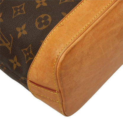 Louis Vuitton Monogram Lockit PM Handbag Brown Leather — view 7