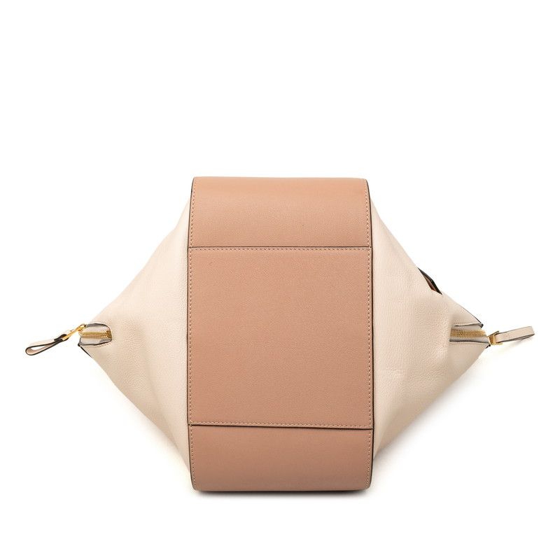Loewe Anagram Hammock 2-Way Shoulder Bag Pink Beige Leather — view 3