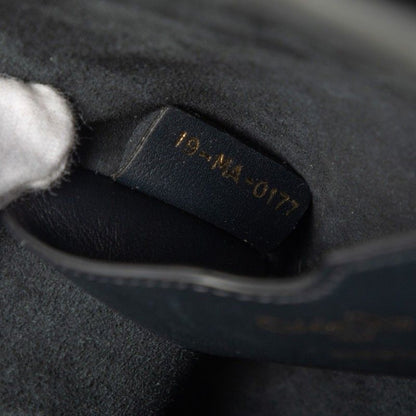 Dior Bucket 2-Way Shoulder Bag Black Leather — view 6