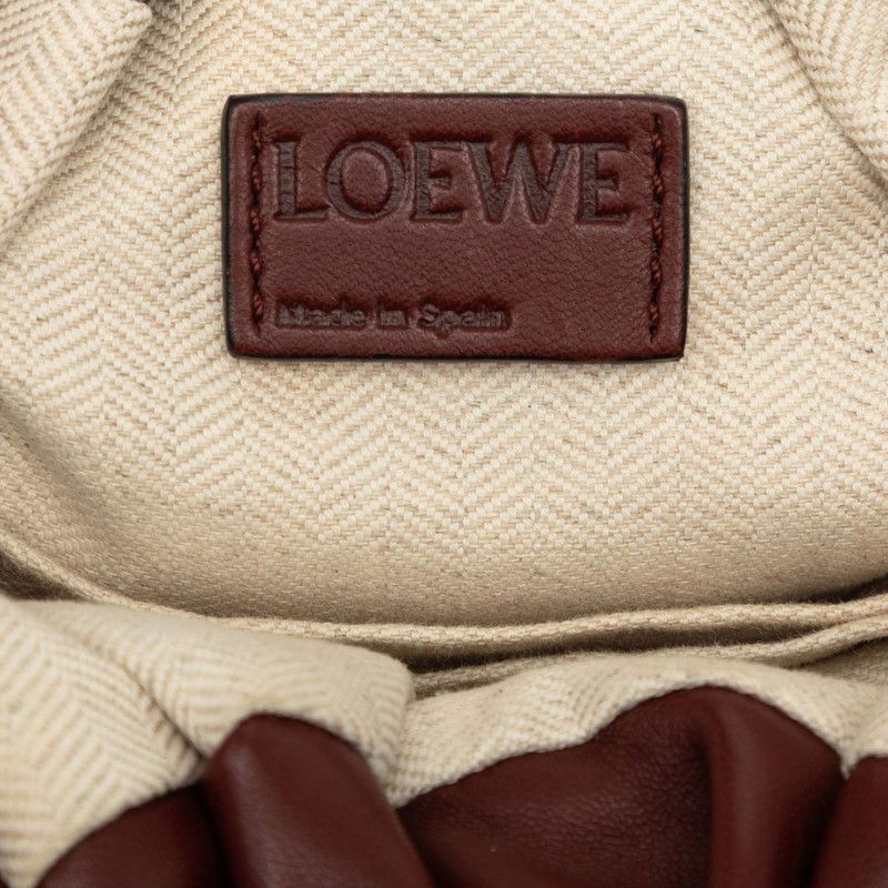 Loewe Anagram Bounce 2-Way Shoulder Bag Wine Red Leather — view 6