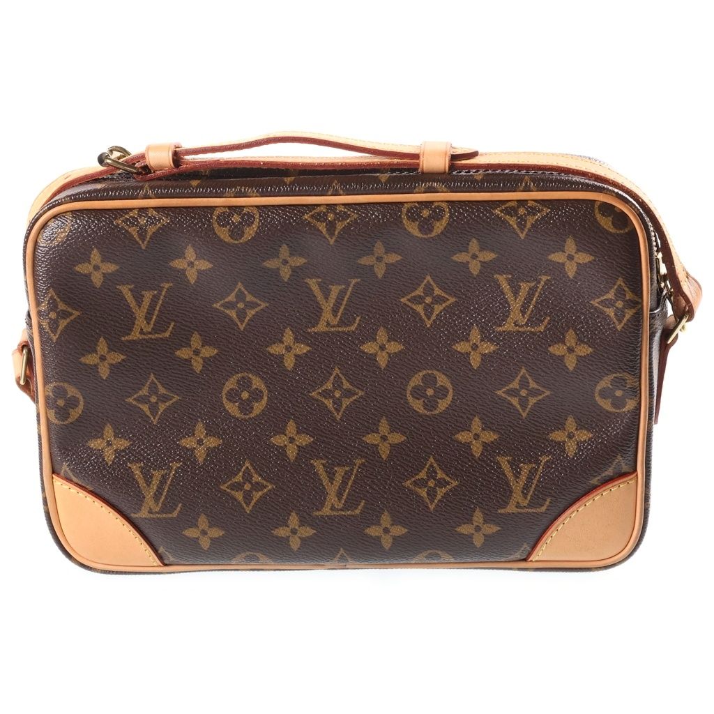 Louis Vuitton Monogram Trocadero 27 Leather Shoulder Bag Brown — view 2