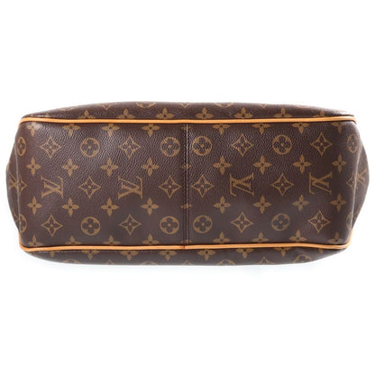 Louis Vuitton Monogram Delightful PM Leather Tote Shoulder Bag Brown — view 4