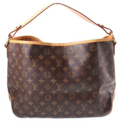 Louis Vuitton Monogram Delightful PM Leather Tote Shoulder Bag Brown — view 2