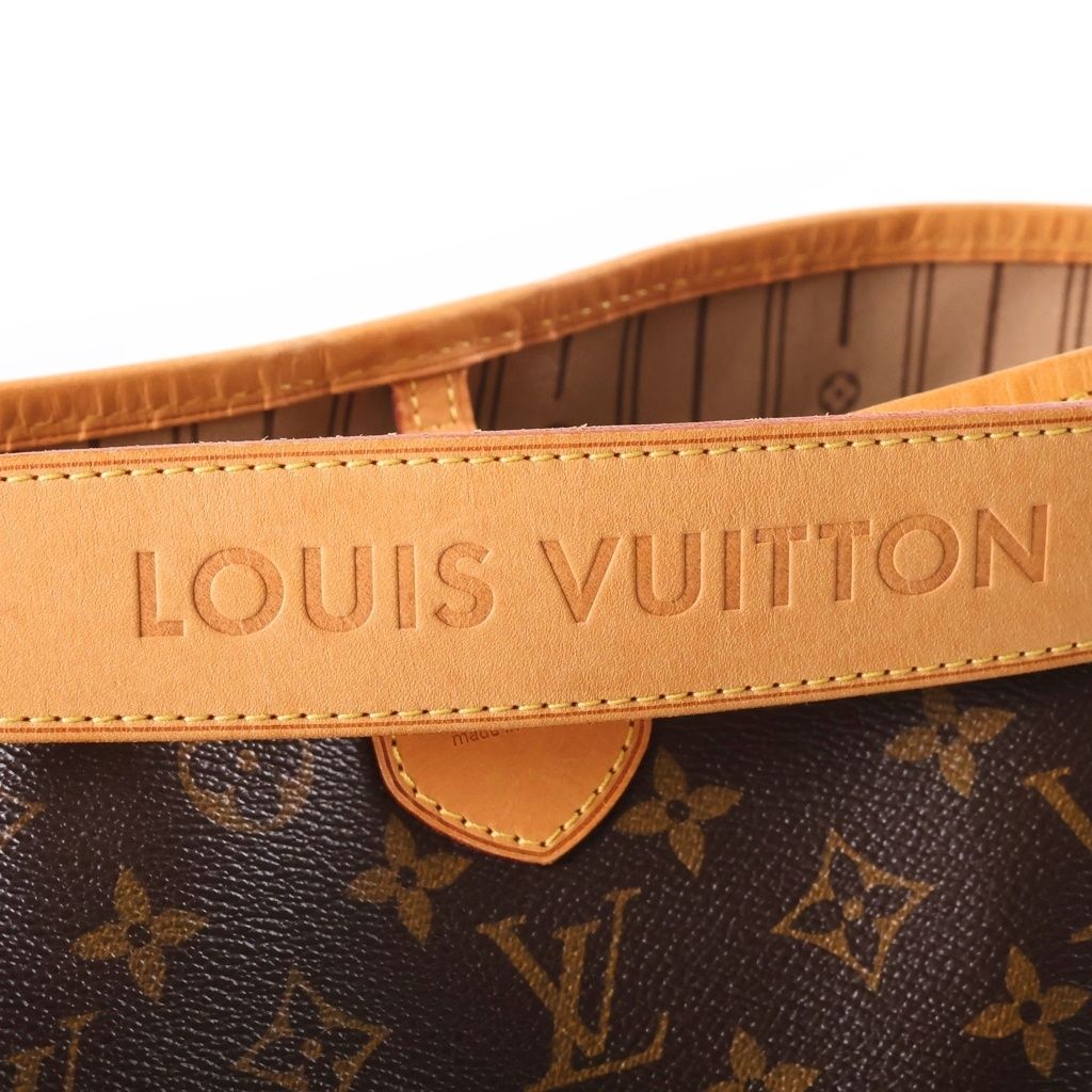 Louis Vuitton Monogram Delightful PM Leather Tote Shoulder Bag Brown — view 6