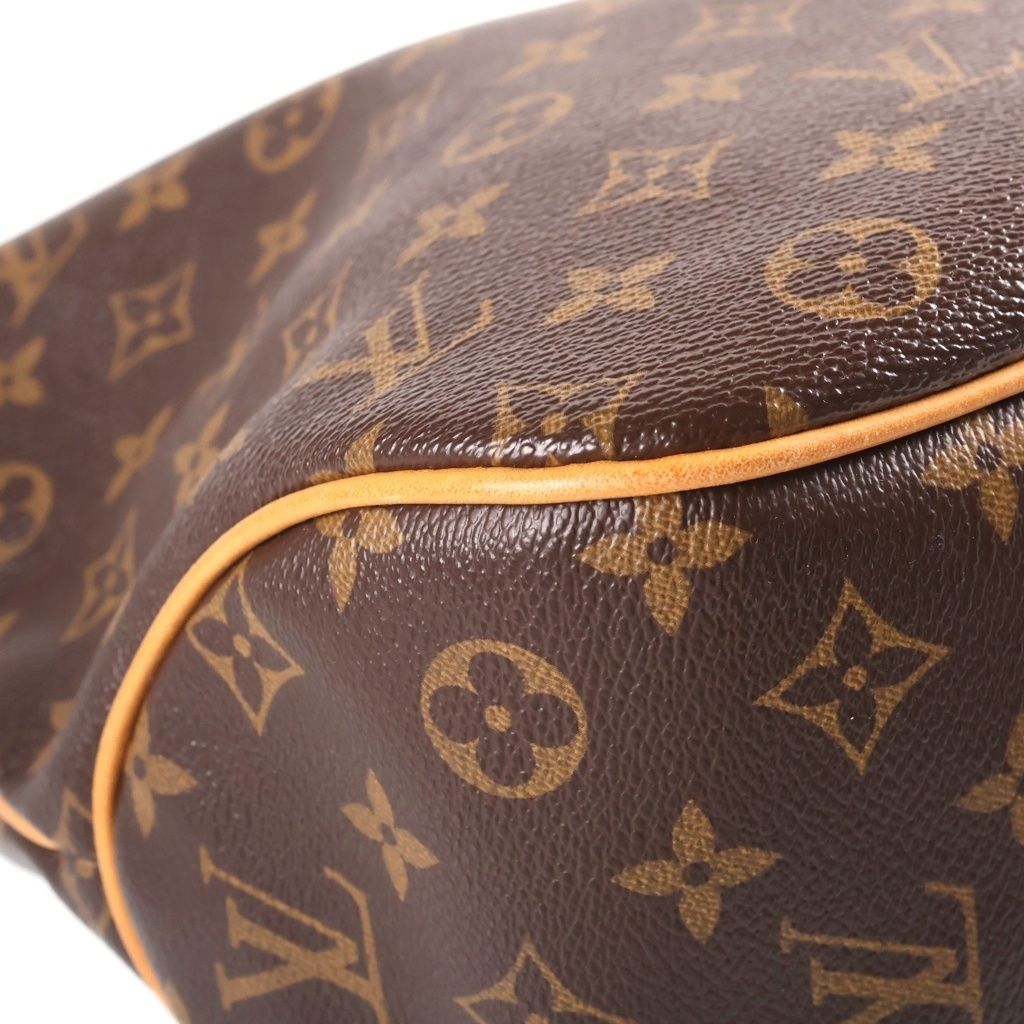 Louis Vuitton Monogram Delightful PM Leather Tote Shoulder Bag Brown — view 5