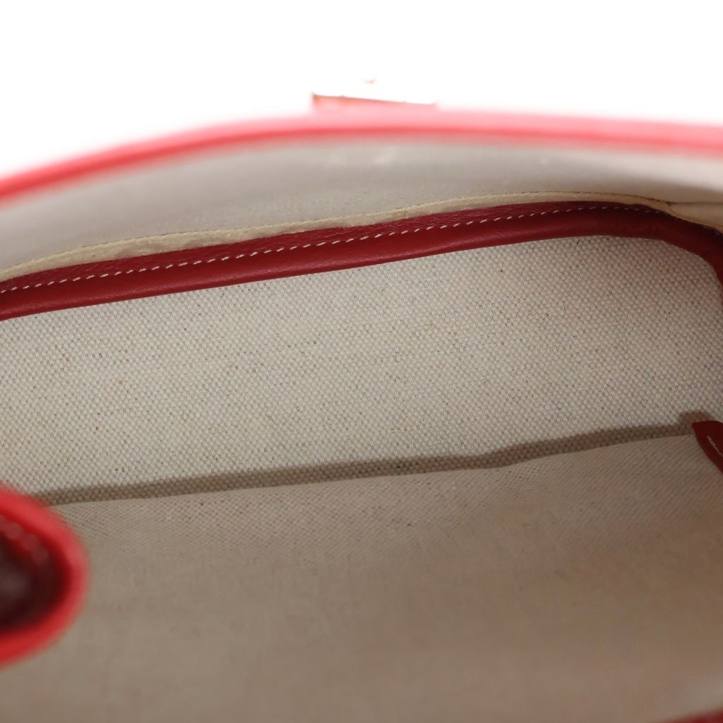 Goyard Alpine Mini Backpack Red Leather — view 8