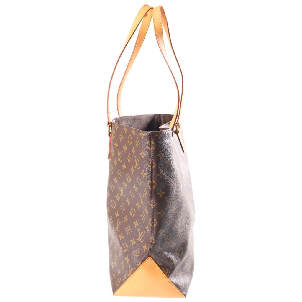 Louis Vuitton Monogram Kaba Alto Tote Bag Brown Leather — view 3