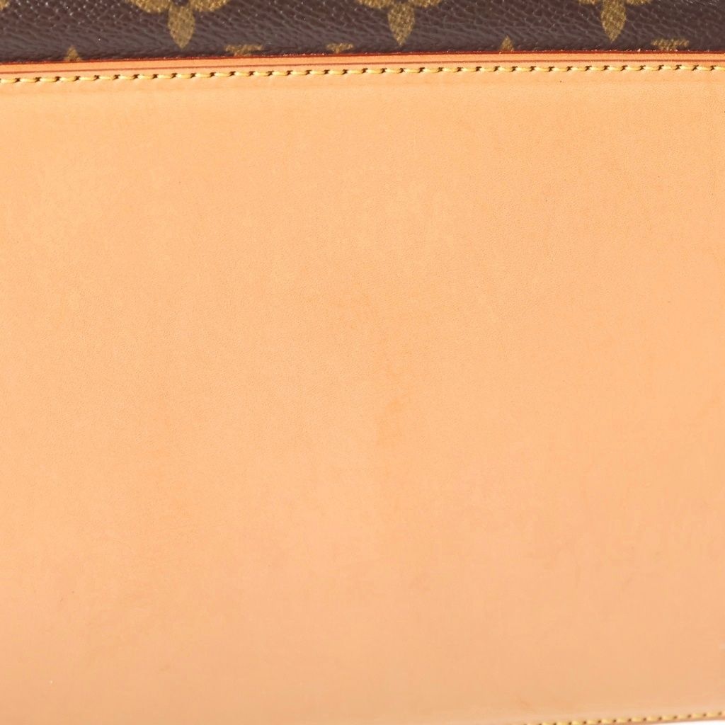 Louis Vuitton Monogram Kaba Alto Tote Bag Brown Leather — view 6