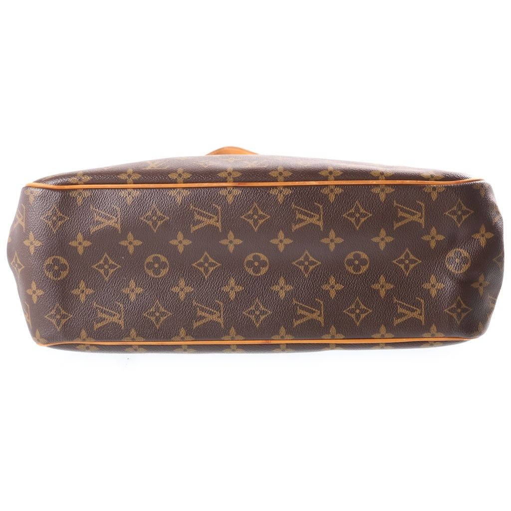 Louis Vuitton Monogram Batignolles Oriental Shoulder Bag Brown Leather — view 4