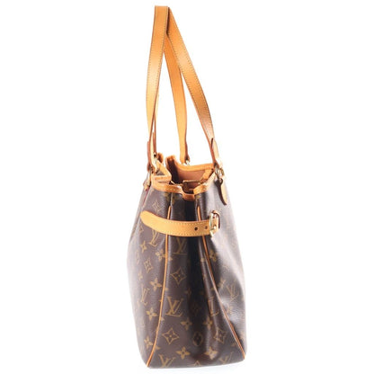 Louis Vuitton Monogram Batignolles Oriental Shoulder Bag Brown Leather — view 3