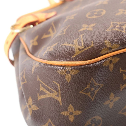 Louis Vuitton Monogram Batignolles Oriental Shoulder Bag Brown Leather — view 5
