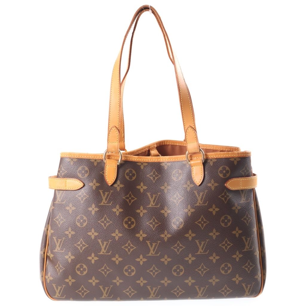 Louis Vuitton Monogram Batignolles Oriental Shoulder Bag Brown Leather — view 2