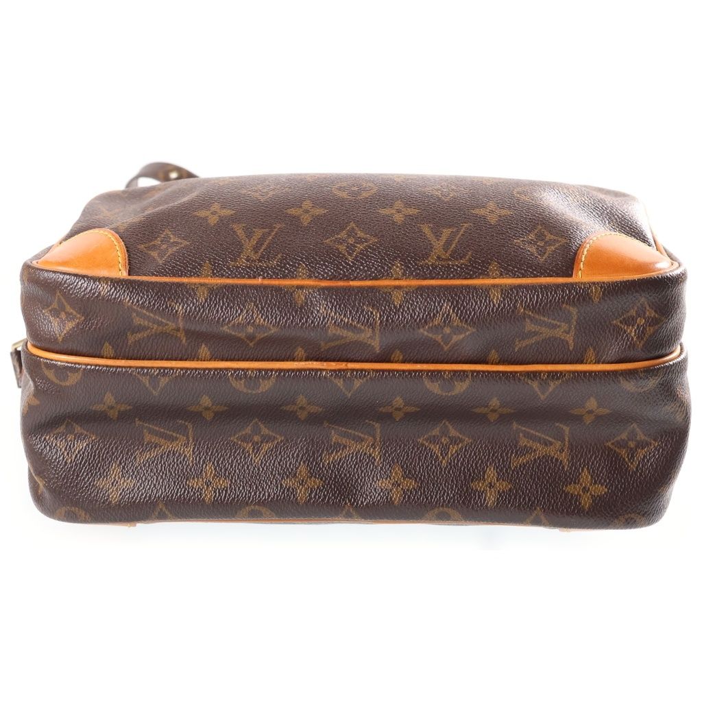 Louis Vuitton Monogram Nile Leather Shoulder Bag Brown — view 4
