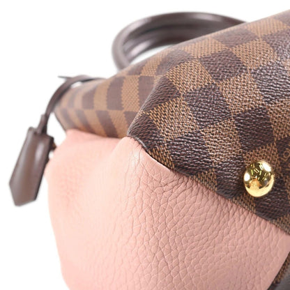 Louis Vuitton Damier Brittany Leather 2-Way Bag Brown Pink — view 5