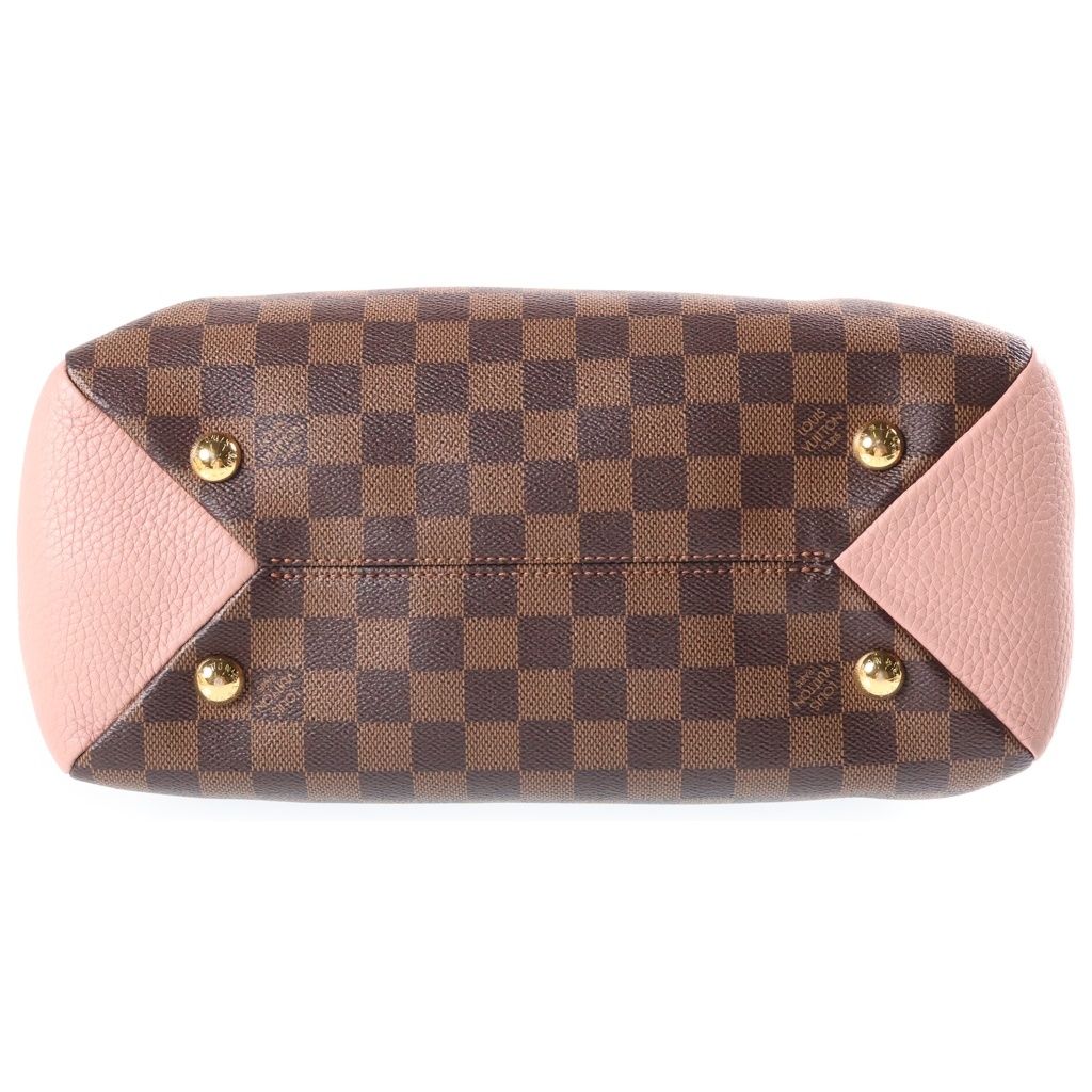 Louis Vuitton Damier Brittany Leather 2-Way Bag Brown Pink — view 4