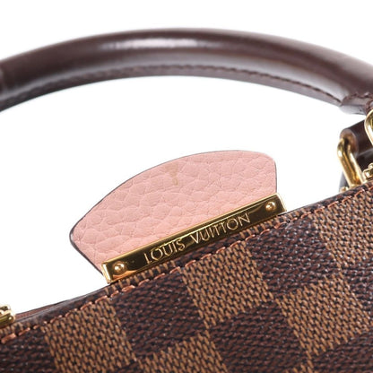 Louis Vuitton Damier Brittany Leather 2-Way Bag Brown Pink — view 7