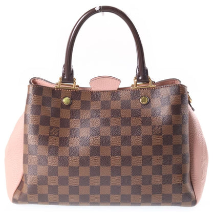 Louis Vuitton Damier Brittany Leather 2-Way Bag Brown Pink — view 2