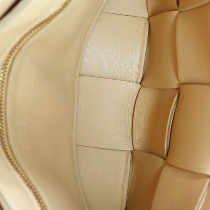 Bottega Veneta Cassette Maxi Intrecciato Leather Shoulder Bag Beige — view 7