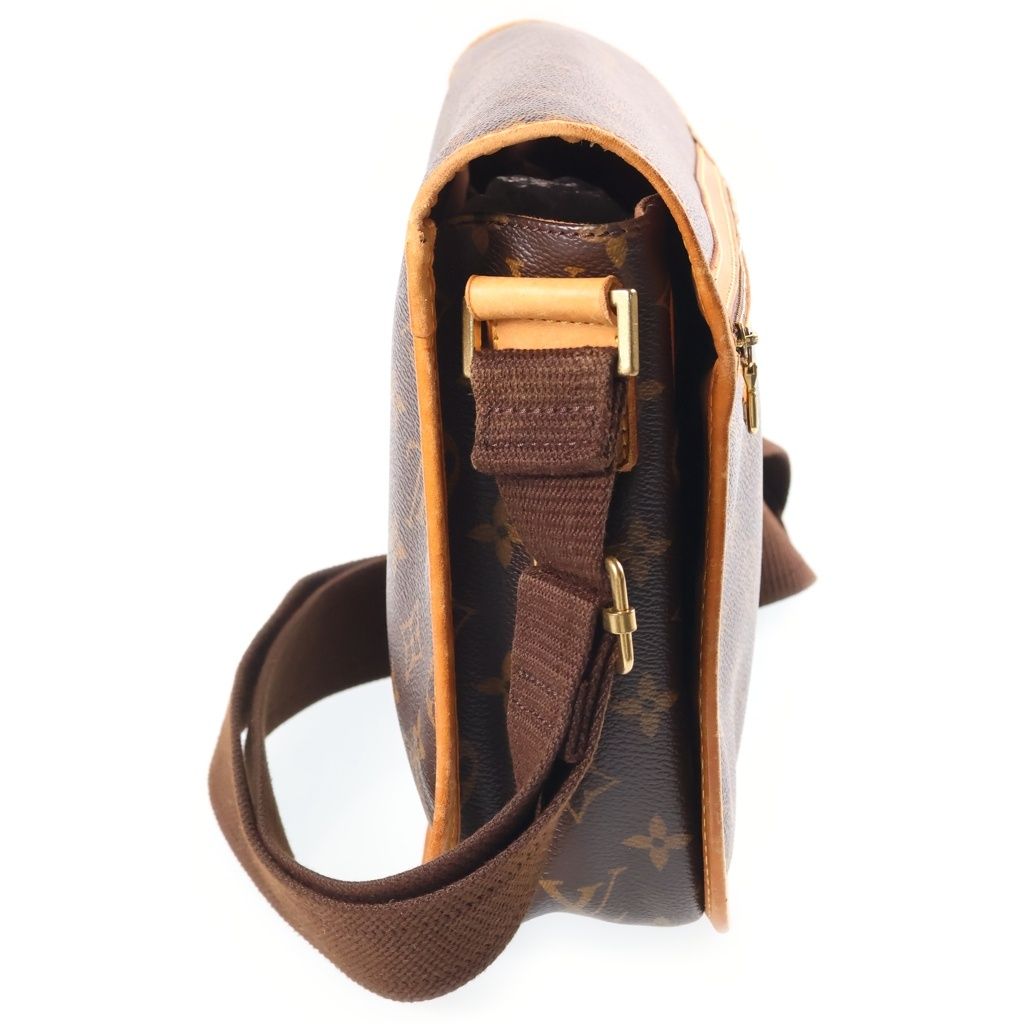 Louis Vuitton Monogram Messenger Bosfall PM Leather Shoulder Bag Brown — view 3
