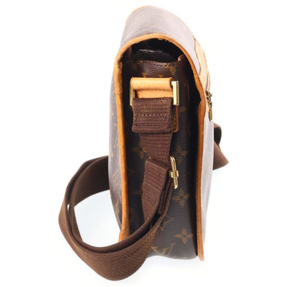 Louis Vuitton Monogram Messenger Bosfall PM Leather Shoulder Bag Brown — view 3