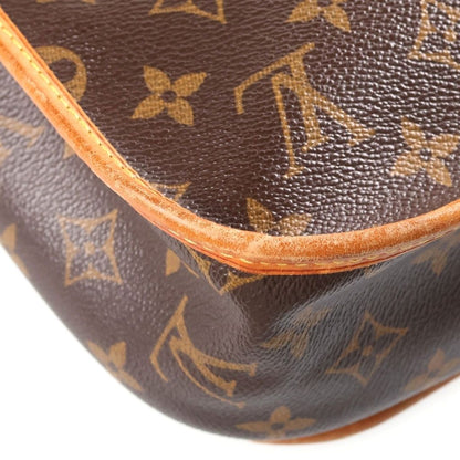 Louis Vuitton Monogram Messenger Bosfall PM Leather Shoulder Bag Brown — view 6