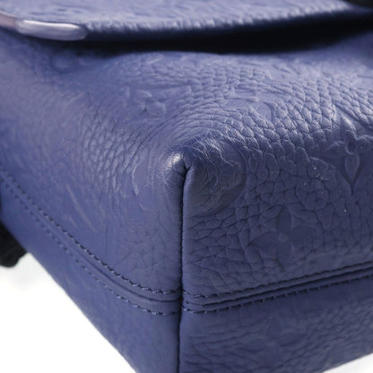 Louis Vuitton Monogram Taurillon S Cape Messenger Leather Shoulder Bag Navy — view 5