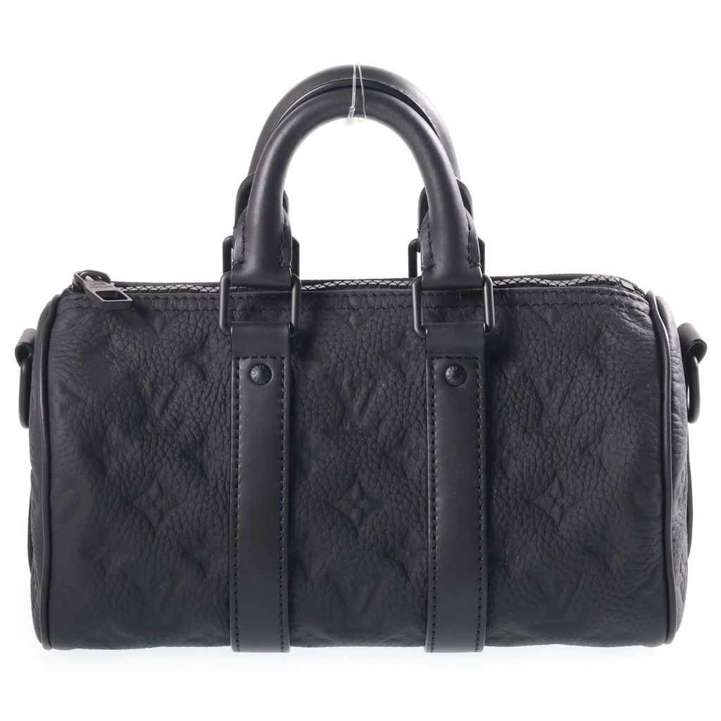 Louis Vuitton Monogram Taurillon Keepall Bandouliere 25 Shoulder Bag Mini