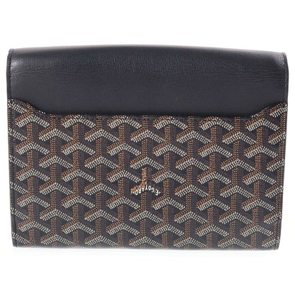 Goyard Sheepuru Pouch Wallet Shoulder Bag Leather Black — view 2